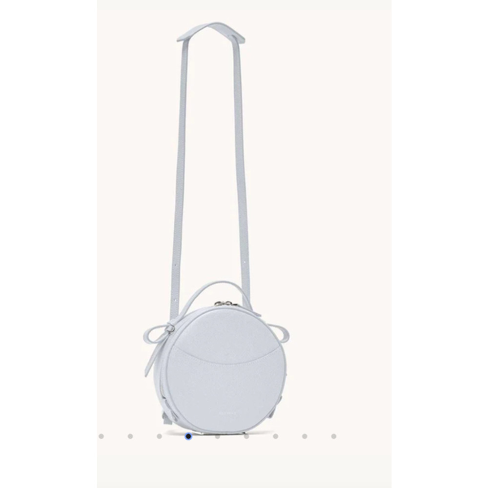 Senreve Circa Bag Pebbled Ice Blue/Gray Purse/Backpack